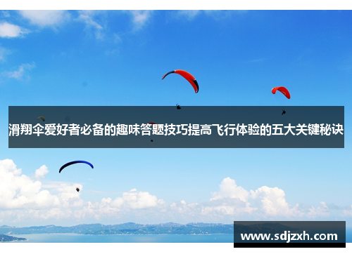 滑翔伞爱好者必备的趣味答题技巧提高飞行体验的五大关键秘诀